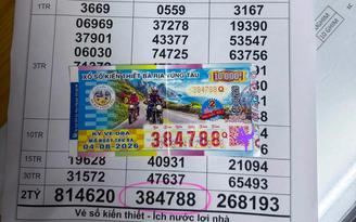 Trúng độc đắc xổ số miền Nam, chàng trai đổi thưởng lúc 3 giờ sáng