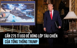 Chiến hạm lớp Trump cần ngân sách khủng
