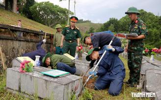 Hà Tĩnh hoàn thành khai quật, số hóa thông tin 774 mộ liệt sĩ chưa rõ danh tính