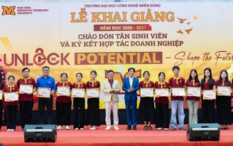 Khai giảng năm học mới: Trường ĐH Công nghệ Miền Đông kết nối hơn 20 doanh nghiệp
