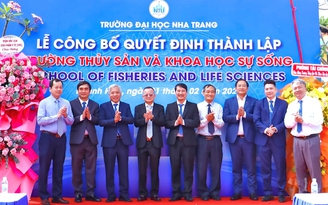 Trường Thủy sản và khoa học sự sống: Đổi mới sáng tạo vì biển Việt Nam