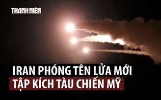 Iran tập kích lực lượng Mỹ bằng tên lửa dẫn đường quang-điện tử mới