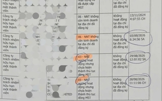 Đóng xong mã số thuế vẫn chật vật 'khai tử' doanh nghiệp