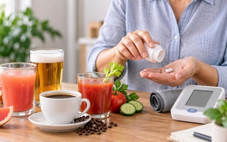 Đang uống thuốc huyết áp, nên tránh những đồ uống nào? Đang uống thuốc huyết áp, nên tránh những đồ uống nào?