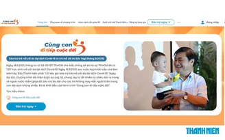 Báo Thanh Niên ra mắt trang web bảo trợ trẻ mồ côi