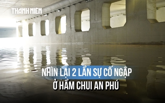 Hầm chui nút giao An Phú vừa khai thác đã 2 lần gặp sự cố ngập: Vì sao?
