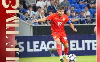 Văn Hậu chơi hay cho đến khi… mắc sai lầm, Đình Bắc bất lực: CLB CAHN thua đậm Gamba Osaka Văn Hậu chơi hay cho đến khi… mắc sai lầm, Đình Bắc bất lực: CLB CAHN thua đậm Gamba Osaka