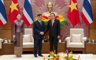 Chủ tịch Quốc hội Trần Thanh Mẫn hội kiến Nhà vua Thái Lan Maha Vajiralongkorn