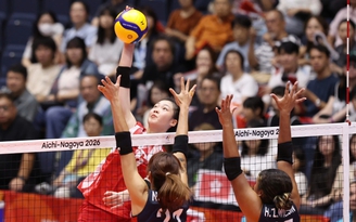Bóng chuyền nữ ASIAD 2026, Việt Nam 3-0 Hồng Kông: Tiến vào tứ kết