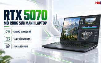 Laptop Acer RTX 5070: 5 cấu hình cho gaming, sáng tạo và công việc chuyên sâu