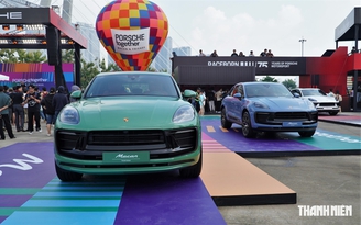 Macan máy xăng đã dừng sản xuất, vẫn là tâm điểm tại ngày hội Porsche ở TP.HCM