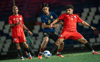 U.20 Thái Lan và Campuchia khởi đầu ấn tượng ở châu Á: U.20 Việt Nam phải vùng lên