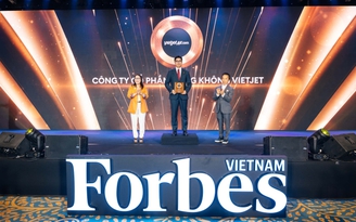 Forbes tiếp tục vinh danh Vietjet trong Top 50 Công ty niêm yết tốt nhất Việt Nam Forbes tiếp tục vinh danh Vietjet trong Top 50 Công ty niêm yết tốt nhất Việt Nam