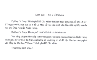 Lãnh án tù vì dùng bằng giả hành nghề bác sĩ, khám hơn 4.500 lượt bệnh nhân