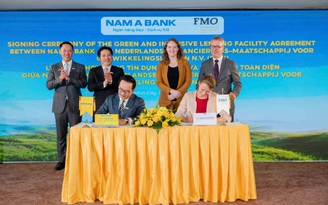 Nam A Bank nhận 60 triệu USD từ FMO, mở rộng dòng vốn xanh quốc tế
