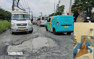 Con đường thi công gần 3 năm chưa xong ở TP.HCM, người dân liên tục té ngã