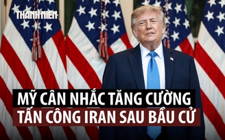 Tổng thống Trump muốn tránh xung đột Iran leo thang trước bầu cử giữa kỳ ở Mỹ?