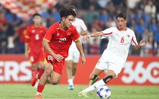 HLV Ikeuchi: 'U.20 Việt Nam non kinh nghiệm nhưng còn hy vọng là còn chiến đấu, không buông bỏ’