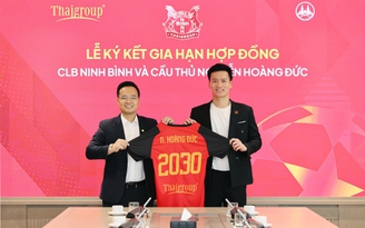 CLB Ninh Bình gia hạn hợp đồng với Hoàng Đức đến năm 2030