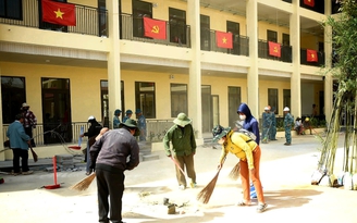 Đà Nẵng: Cận giờ khai giảng, điểm trường miền núi tất bật đón học sinh