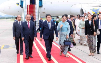 Tổng thống Myanmar Min Aung Hlaing bắt đầu thăm chính thức Việt Nam