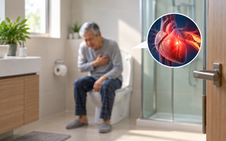 Đau tim khi đi vệ sinh: Bác sĩ cảnh báo thói quen nhiều người mắc