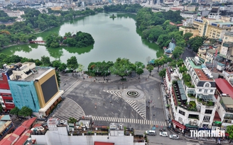 Nghiên cứu tổ chức không gian hồ Hoàn Kiếm thành quảng trường lớn