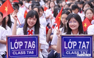 Năm học đầu tiên sau sắp xếp trường học
