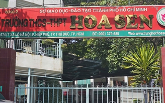 Học sinh Trường Hoa Sen vẫn chờ có chỗ học, Sở GD-ĐT TP.HCM nói gì?