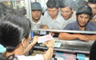 Giá vé xe tết tăng 20 - 60%