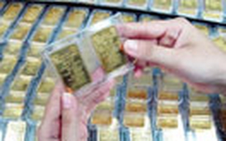 Giá vàng tăng 150.000 đồng/lượng