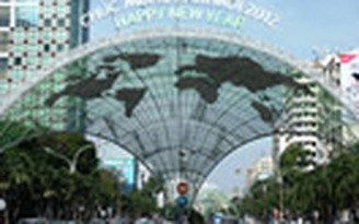 Sài Gòn tất bật đón chào năm 2012