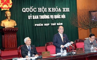 Bế mạc phiên họp thứ 5 của Ủy ban Thường vụ QH