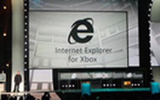 Xbox 360 có thể lướt web bằng IE