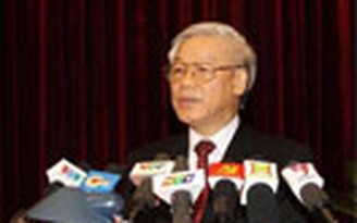 Phát biểu của Tổng Bí thư Nguyễn Phú Trọng bế mạc Hội nghị lần thứ sáu Ban Chấp hành Trung ương Đảng khóa XI