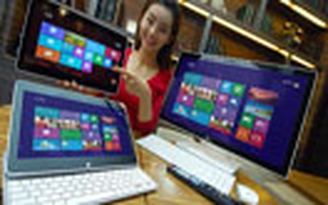 LG công bố máy tính bảng "lai" chạy Windows 8