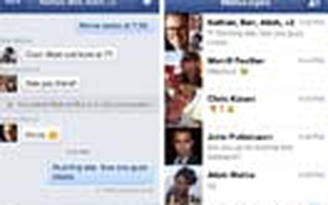 Facebook Messenger đã hỗ trợ iPhone 5