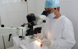 Sáng trở lại hàng trăm đôi mắt