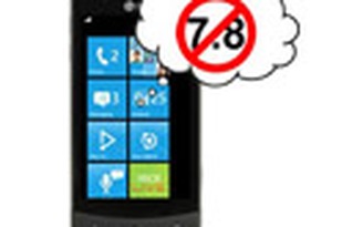 Điện thoại LG Optimus 7 "nói không" với Windows Phone 7.8