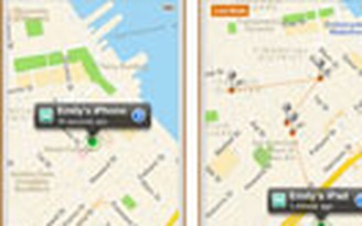 Tính năng tìm kiếm iPhone bị mất được nâng cấp
