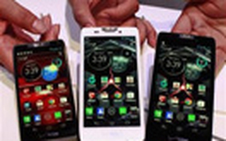 Bộ đôi Motorola Razr HD lên Jelly Bean