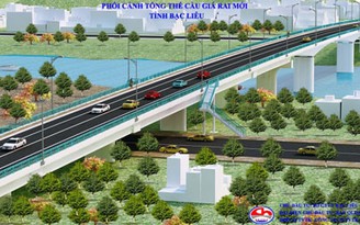 Khởi công xây dựng cầu Giá Rai (Bạc Liêu)