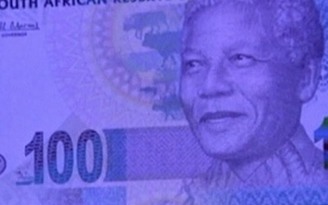 Nam Phi in tiền hình nhà cách mạng Nelson Mandela