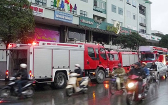 Cháy tại chung cư cao cấp, nhiều người hoảng loạn
