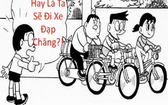 Hài hước vượt “bão xăng”