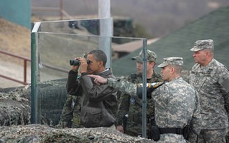 Ông Obama thăm khu phi quân sự liên Triều