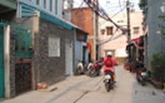 Đường đã đổ bê tông