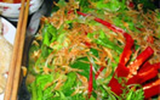 Đậm đà gỏi ruốc