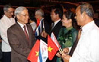 Tổng Bí thư bắt đầu thăm hữu nghị Cộng hòa Cuba