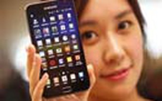 Galaxy Note 2 sở hữu màn hình 5,5 inch?